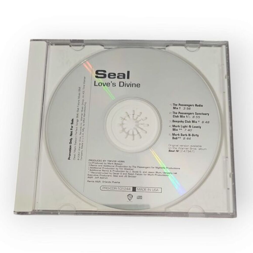 Seal‎ – Love's Divine [2003 Promotional CD Maxi Single]